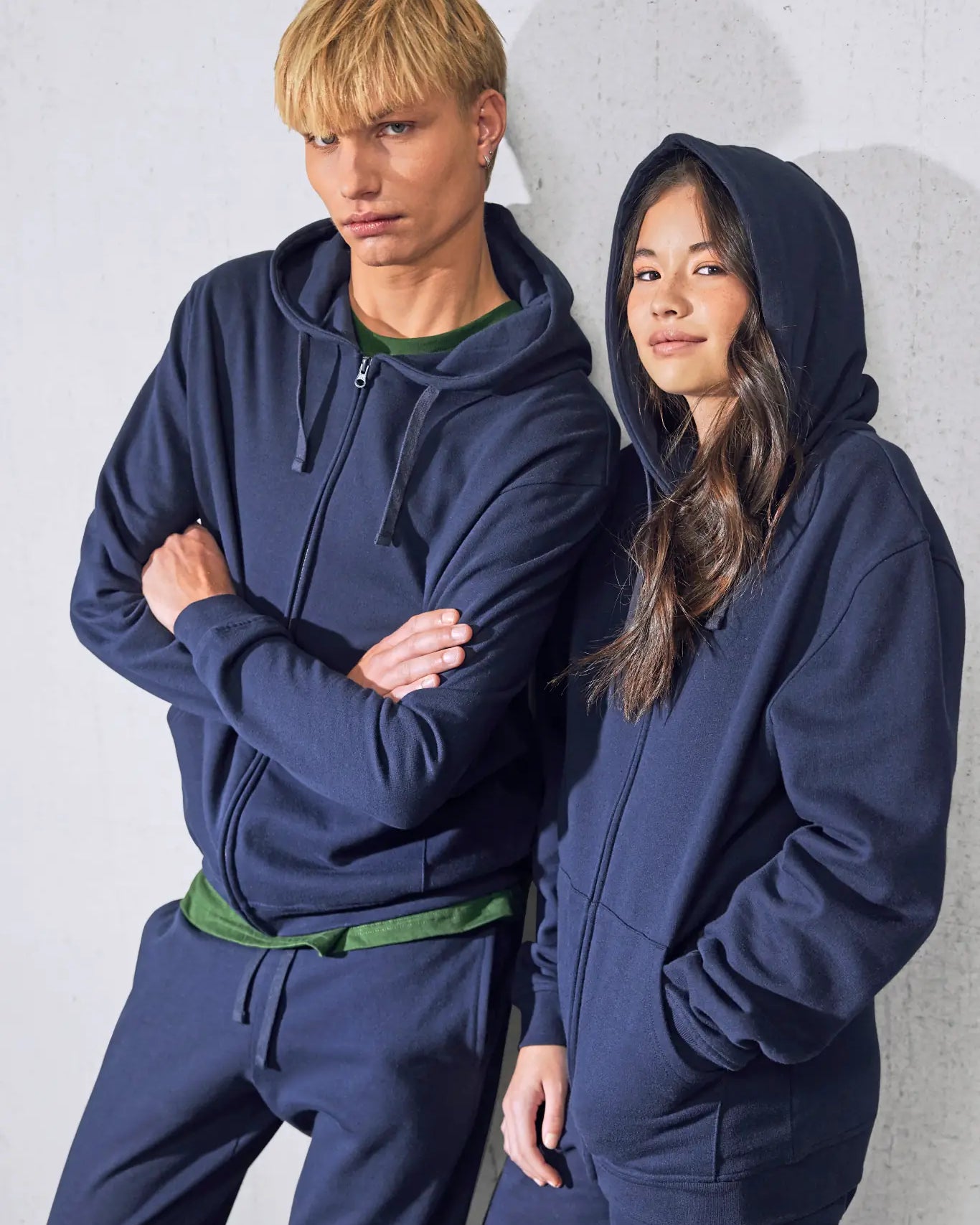 all-groups Unisex ID334 Zip Hood