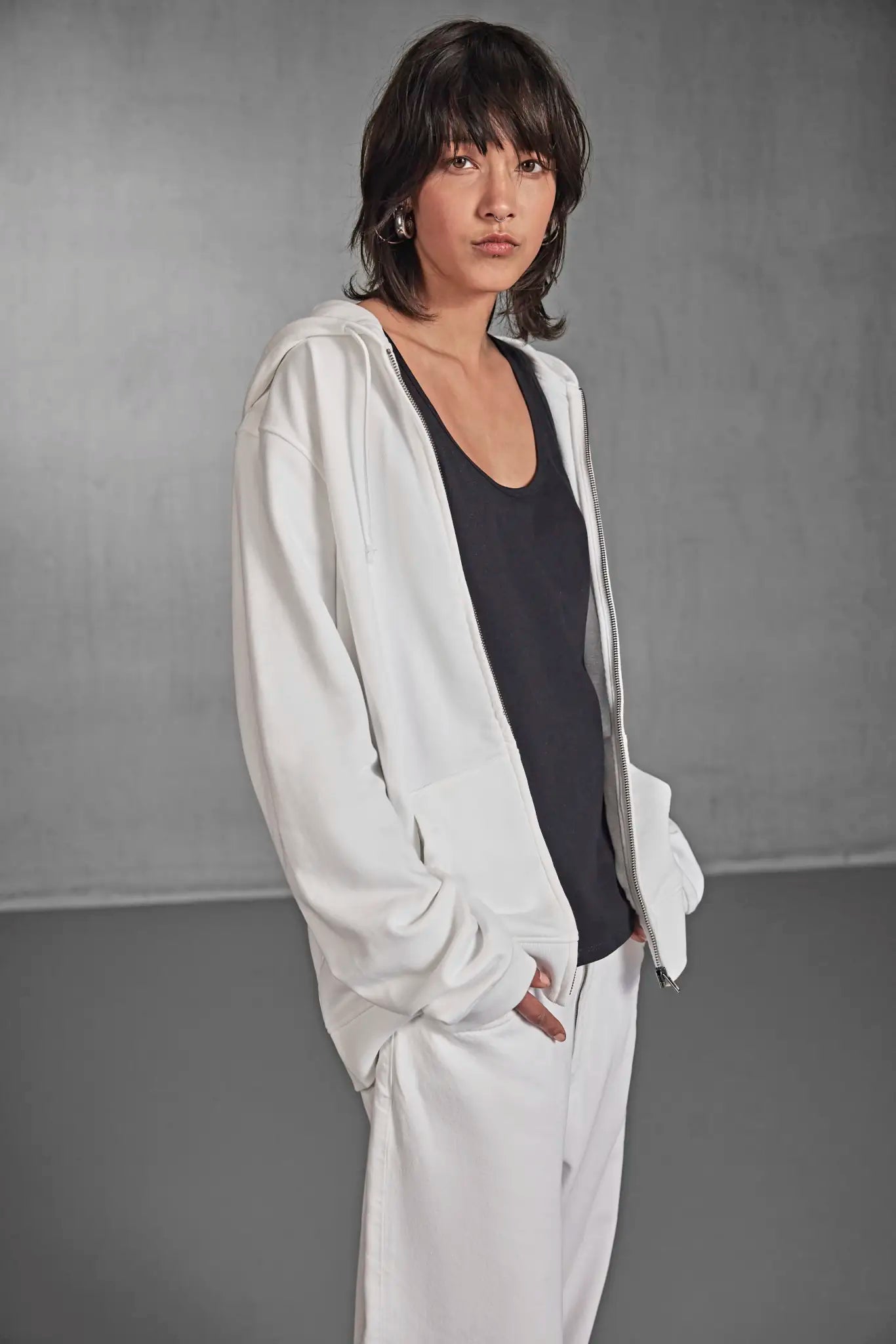 all-groups Women's Inspire Zipped Hood Jacket