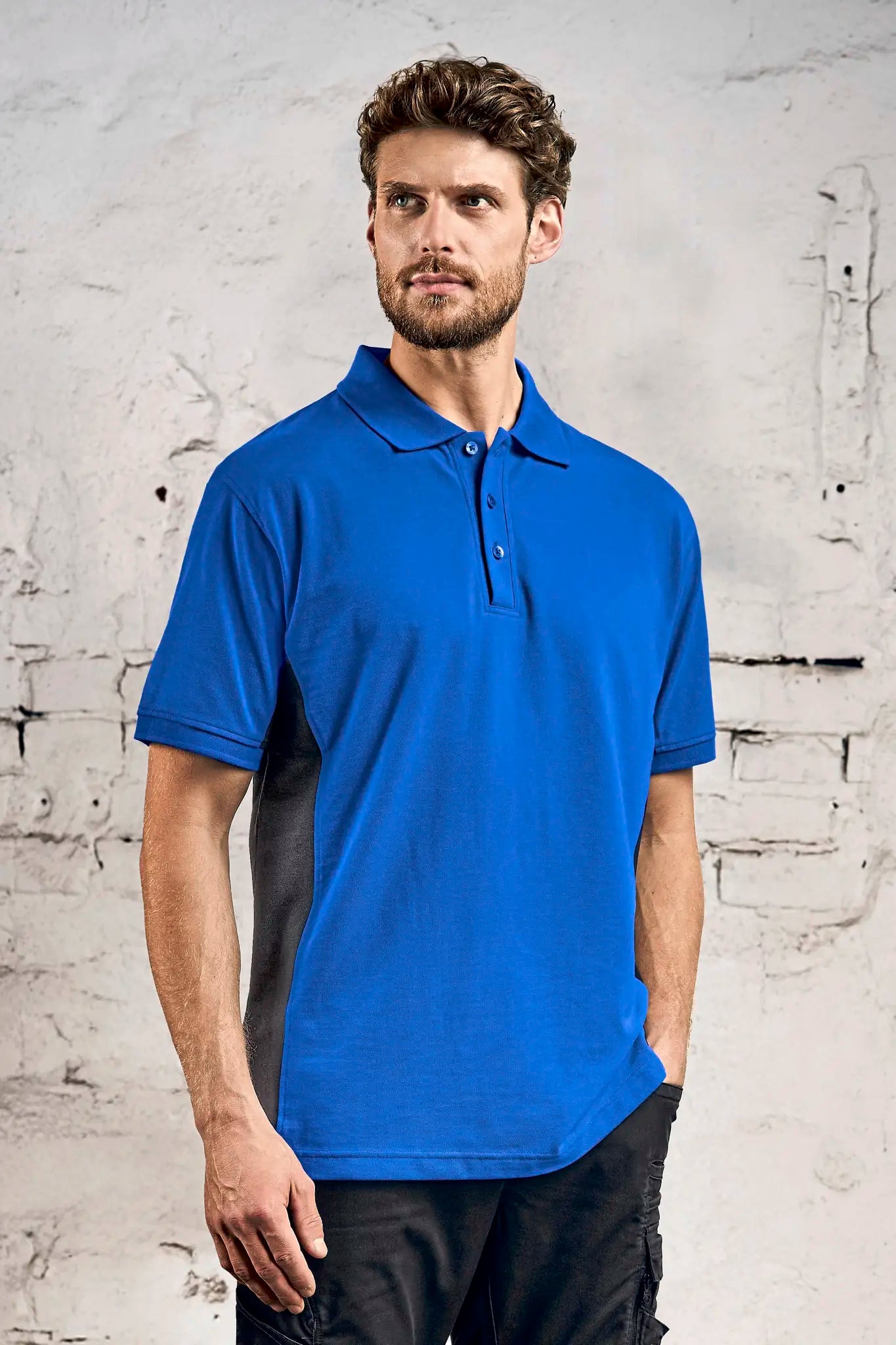 all-groups Unisex Contrast Polo