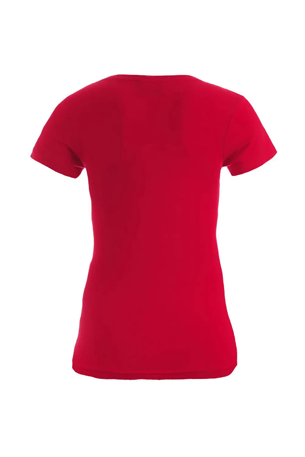 all-groups Women's Slim Fit V Neck T