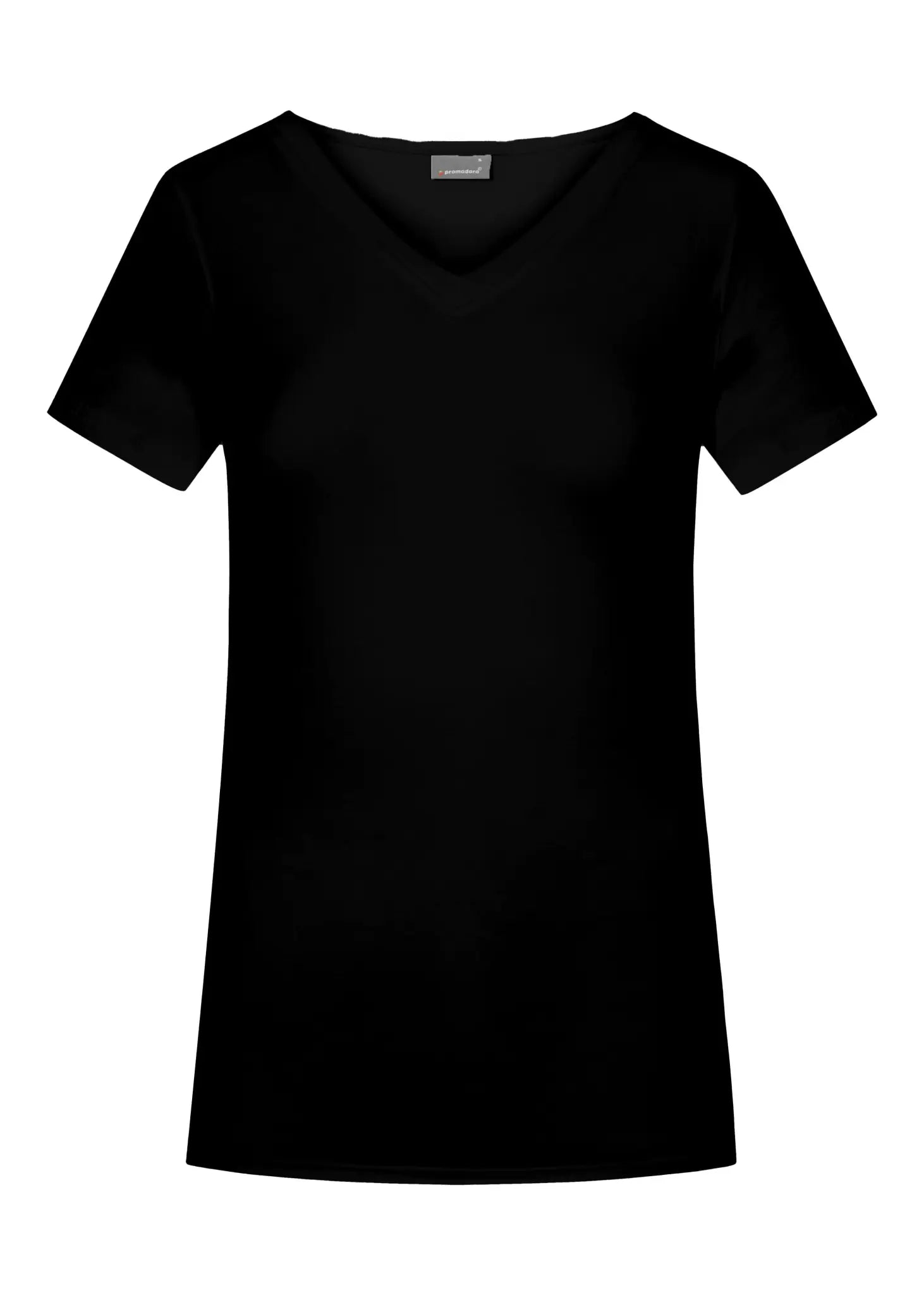 all-groups Women's Slim Fit V Neck T-Shirt Long