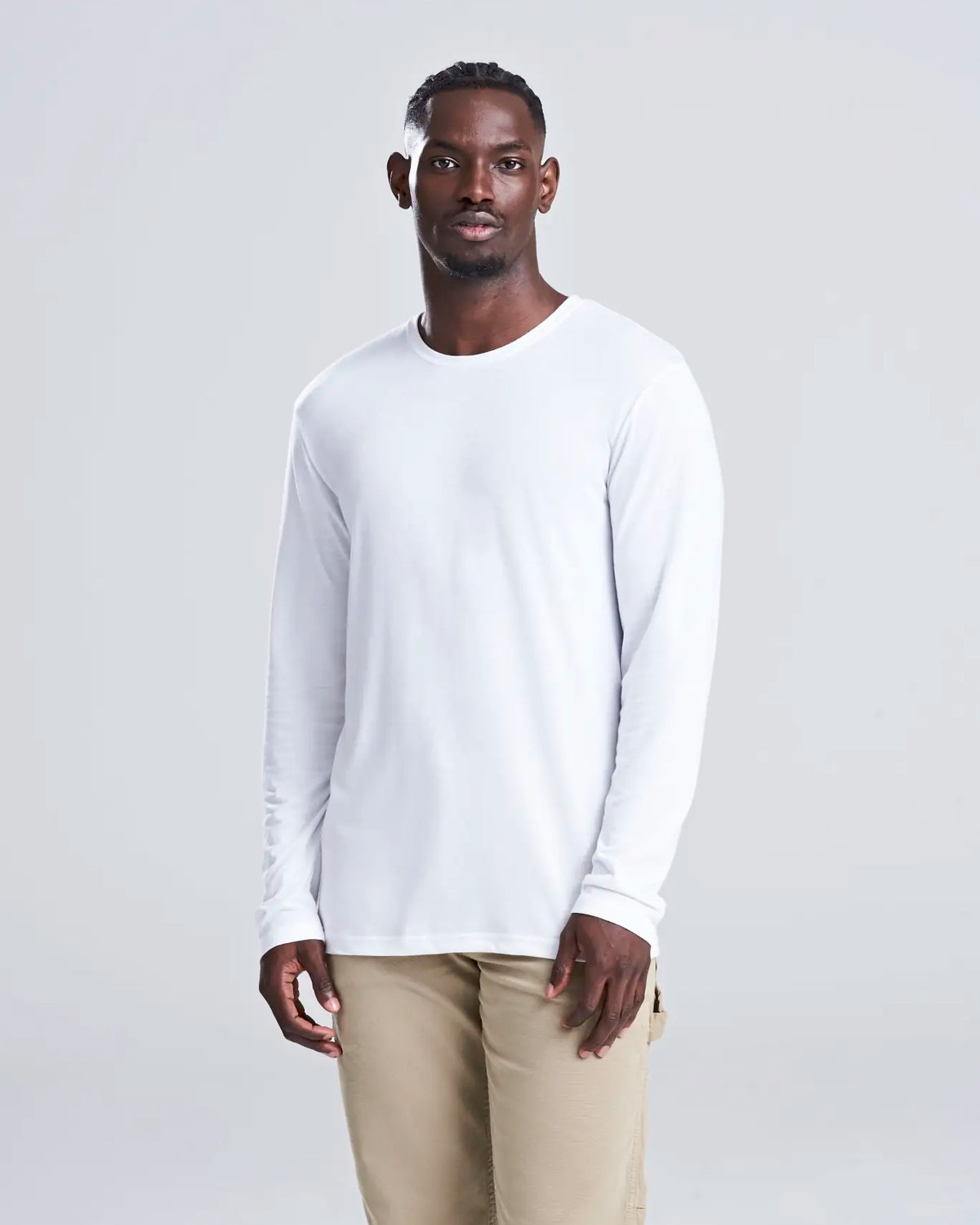 all-groups Men's Long Sleeve Tri Blend T