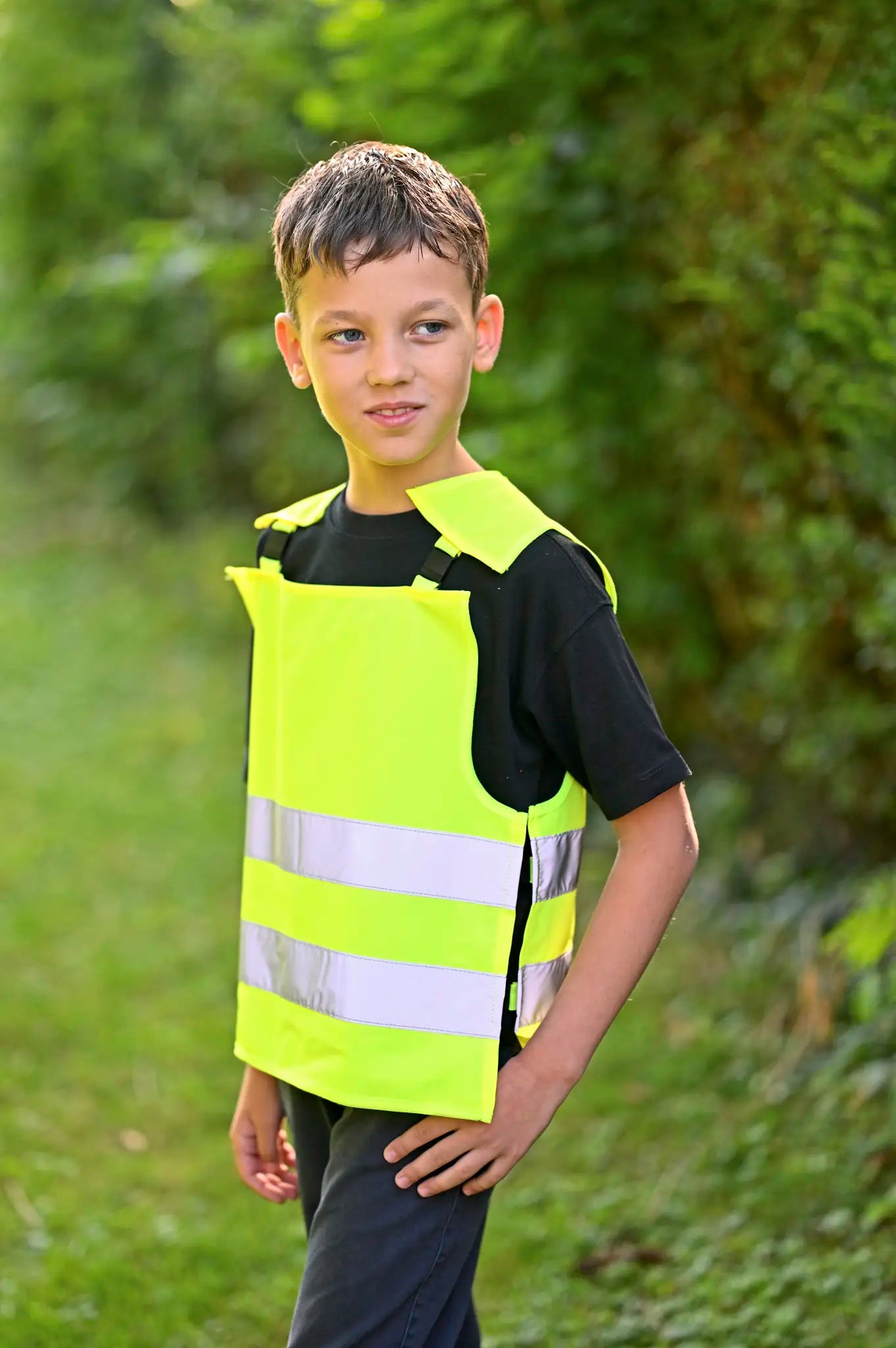 all-groups Kids' Children's Safety Poncho with anti strangulation system “Koge”