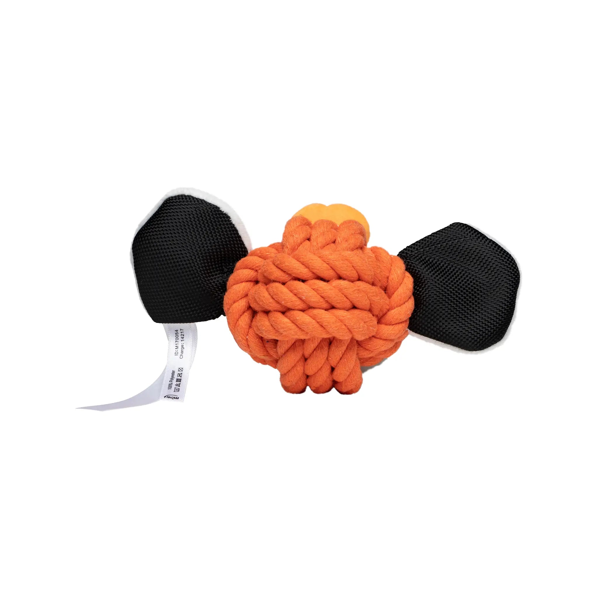 all-groups MiniFeet Dog Toy Knotted Animal Tiger