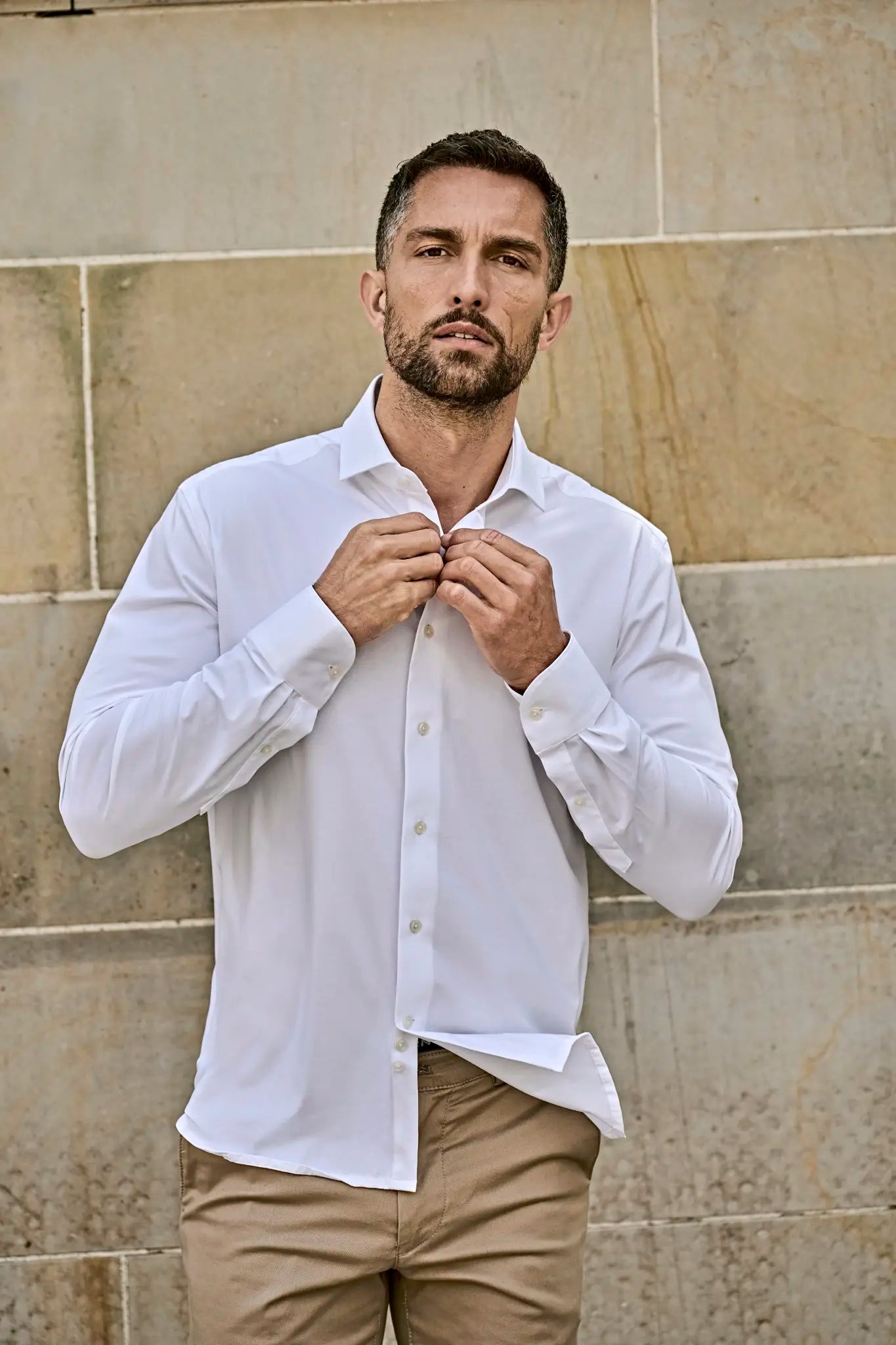 all-groups Men's Active Stretch Shirt