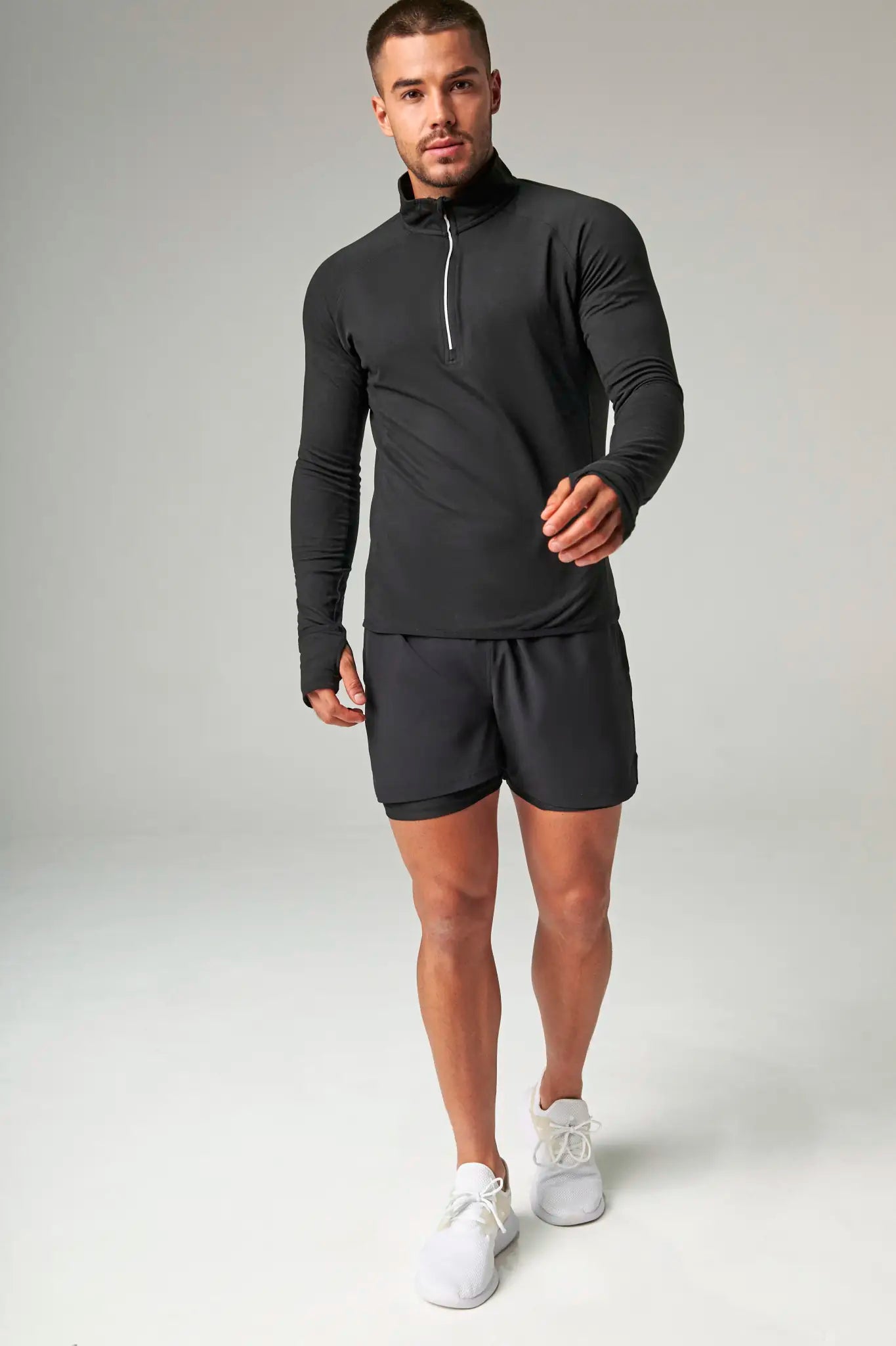 all-groups Men's Double Layer Sports Short