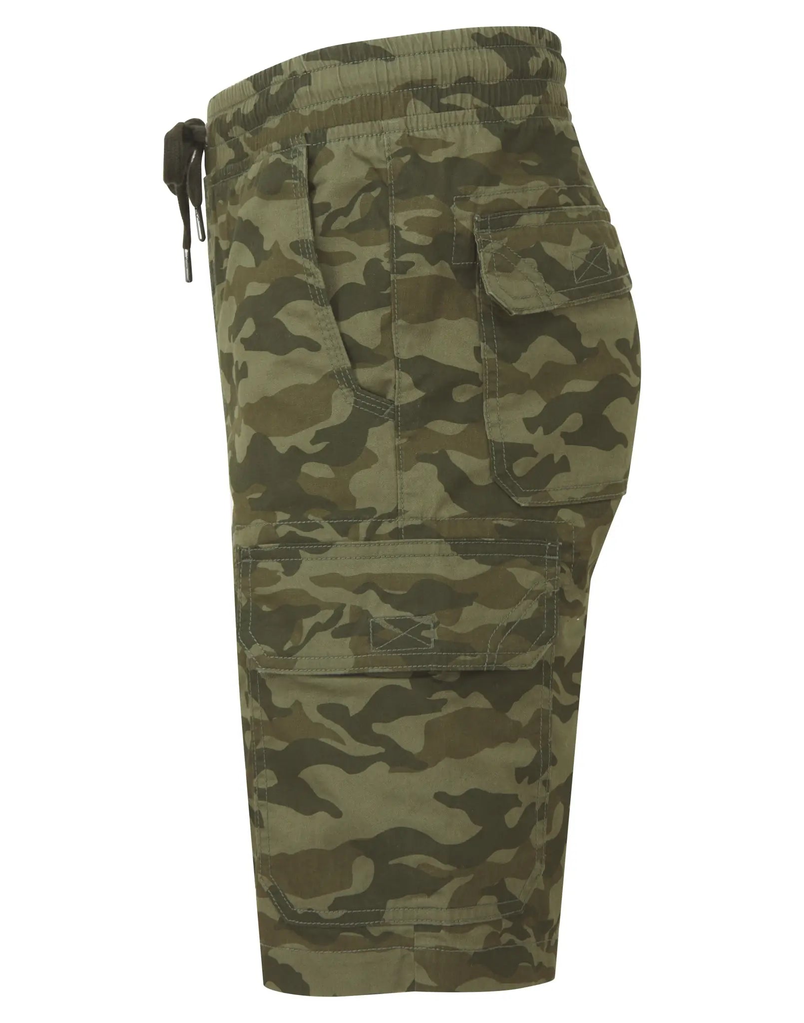 all-groups Men's Camo Cargo Utility Shorts