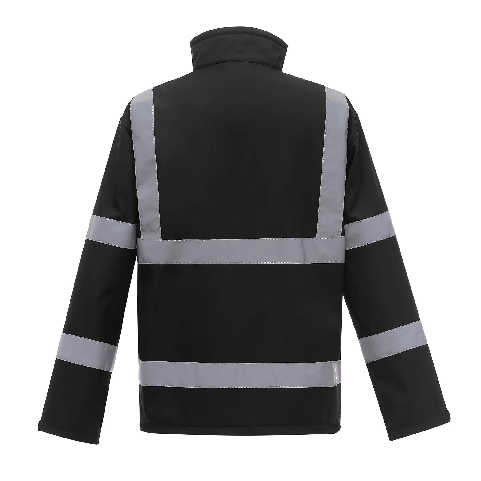 all-groups Men's Hi Vis 2 Bands Braces Softshell Jacket