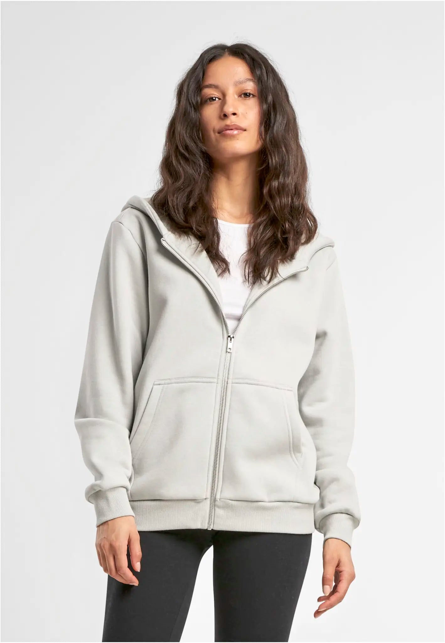all-groups Women's Fluffy Zip Hoodie