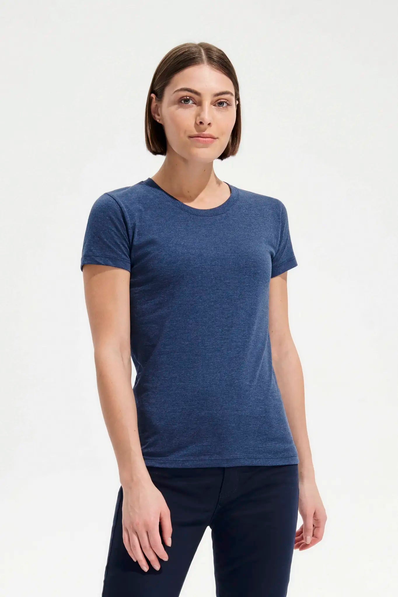 all-groups Women's Round Neck Fitted T-Shirt Regent