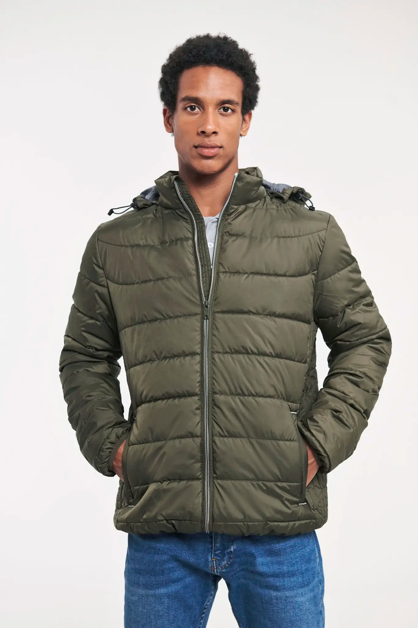 all-groups Men's Hooded Nano Jacket